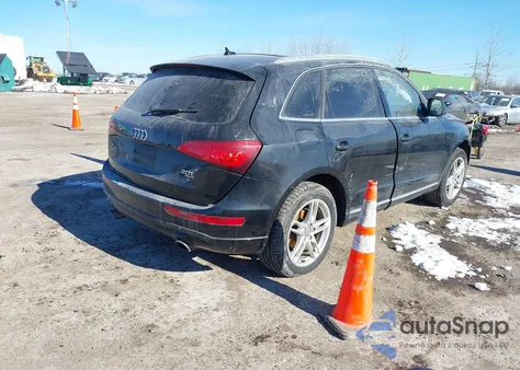 2013 Audi Q5 2.0T Premium from USA, damaged, VIN WA1LFAFP3DA006827